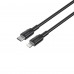 Кабель USB-C - Lightning HAVIT CB309C PD30W 1м Black (силіконовий) Кабель USB-C - Lightning HAVIT CB309C PD30W 1м Black (силіконовий)