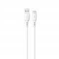 Кабель USB - USB-C HAVIT CB620C-L 3A 2м White