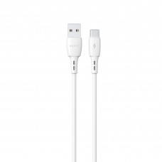 Кабель USB - USB-C HAVIT CB620C-L 3A 2м White