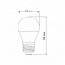 LED лампа VIDEX G45e 7W E27 3000K LED лампа VIDEX G45e 7W E27 3000K