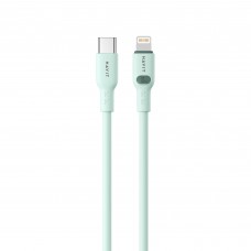 Кабель USB-C - Lightning HAVIT HV-CB6281 PD30W 3A 1м Green (силіконовий) Кабель USB-C - Lightning HAVIT HV-CB6281 PD30W 3A 1м Green (силіконовий)