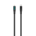 Кабель USB-C - Lightning HAVIT HV-CB6255 PD30W 1м з LED індикатором Кабель USB-C - Lightning HAVIT HV-CB6255 PD30W 1м з LED індикатором