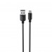 Кабель USB - Micro USB HAVIT CB300C 3A 1м Black Кабель USB - Micro USB HAVIT CB300C 3A 1м Black