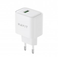 Зарядний пристрій HAVIT HV-UCY001 USB 18W White Зарядний пристрій HAVIT HV-UCY001 USB 18W White