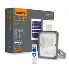 LED прожектор автономний VIDEX 600Lm 5000K Сенсорний (VLE-FSO-205-S) LED прожектор автономний VIDEX 600Lm 5000K Сенсорний (VLE-FSO-205-S)