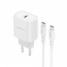 Зарядний пристрій HAVIT ST934 20W USB-C з кабелем USB-C - USB-C Зарядний пристрій HAVIT ST934 20W USB-C з кабелем USB-C - USB-C