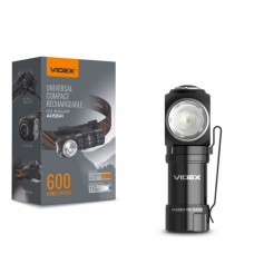 Портативний світлодіодний ліхтарик VIDEX VLF-A055H 600Lm 5700K Портативний світлодіодний ліхтарик VIDEX VLF-A055H 600Lm 5700K