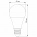 LED лампа TITANUM A65 15W E27 3000K