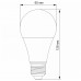 LED лампа TITANUM A65 15W E27 4100K