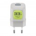 Зарядний пристрій HAVIT HV-UC230 GaN 33W USB-A+USB-C Gray/Green Зарядний пристрій HAVIT HV-UC230 GaN 33W USB-A+USB-C Gray/Green