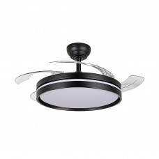 LED Світильник з вентилятором VIDEX CLF06 60W 3000K-4200K-6000K Black