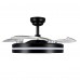LED Світильник з вентилятором VIDEX CLF06 60W 3000K-4200K-6000K Black