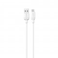 Кабель USB - Micro USB HAVIT CB678 3A 1м White (силіконовий)