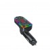 FM модулятор HAVIT HV-FM813BT 2USB+USB-C RGB Black FM модулятор HAVIT HV-FM813BT 2USB+USB-C RGB Black