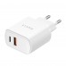 Зарядний пристрій HAVIT UCP019 20W USB-A+USB-C White Зарядний пристрій HAVIT UCP019 20W USB-A+USB-C White