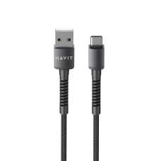 Кабель USB Type-C HAVIT HV-CB6197 2.1A 1м Кабель USB Type-C HAVIT HV-CB6197 2.1A 1м