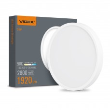 LED Світильник круглий накладний VIDEX 24W 5000K White LED Світильник круглий накладний VIDEX 24W 5000K White