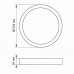 LED Світильник круглий накладний VIDEX 24W 5000K White LED Світильник круглий накладний VIDEX 24W 5000K White