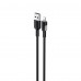 Кабель USB - Lightning HAVIT CB306C 2.4A 1м Black (силіконовий)