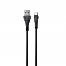 Кабель USB - Micro USB HAVIT HV-CB640C 2.1A 1м Black Кабель USB - Micro USB HAVIT HV-CB640C 2.1A 1м Black