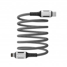 Кабель USB-C - Lightning HAVIT CB6298 PD30W 1м ( магнітний) Кабель USB-C - Lightning HAVIT CB6298 PD30W 1м ( магнітний)