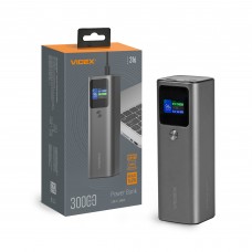 Повербанк 30000mAh VIDEX VPB-316 162W PD140W +Display