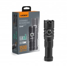 Портативний світлодіодний ліхтарик VIDEX VLF-A298 1500Lm 5000K Портативний світлодіодний ліхтарик VIDEX VLF-A298 1500Lm 5000K