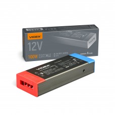 Блок живлення для LED стрічки VIDEX DC12V 8.25A 100W (VL-LST-P100-12V) Блок живлення для LED стрічки VIDEX DC12V 8.25A 100W (VL-LST-P100-12V)